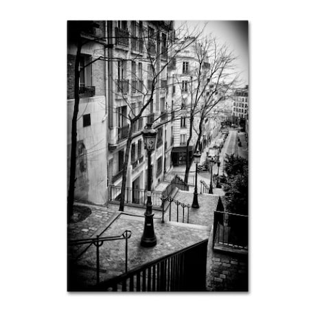 Philippe Hugonnard 'Parisian Lamppost' Canvas Art,16x24